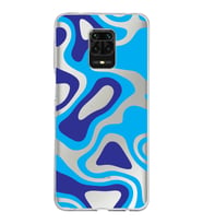 Xiaomi Redmi Note 9 Pro Uyumlu Kapak Renkli Desen Tasarımlı Şeffaf Silikon Kılıf