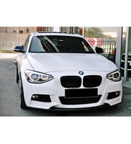 Bmw F20 M Technic Düz Ön Lip Parlak Siyah Plastik Ön Ek Karlık 2011 2012 2013 2014 karlık+bodykit+ek