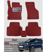 DACİA DUSTER (2009-2017) Uyumlu EVA Paspas Tam Set–Araca Özel,Su Geçirmez,Kolay Montaj