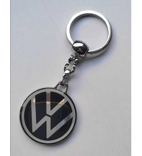 Volkswagen YENİ Logo Damla Otomobil Anahtarlığı Yeni Logo Çift Taraflı 1.KALİTE (Standart)