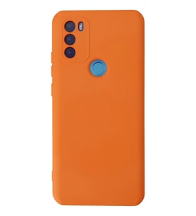 GM 21 Plus Kılıf Nano içi Kadife Silikon - Turuncu
