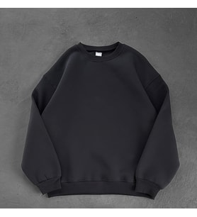 OVERSIZE ŞARDONLU SWEAT - KALİTELİ SWEATSHIRT ŞARDONLU PAMUKLU
