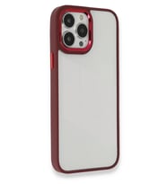 Newface Apple iPhone 14 Pro Kılıf Dora Kapak - Kırmızı