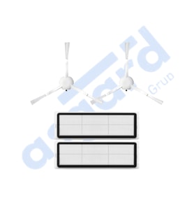 Dreame F9 - Z10 Pro Uyumlu 2 Yan Fırça 2 Filtre PKT-iasgf0001101