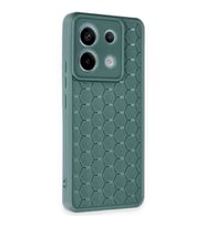 Note 13 Pro 5g Kılıf Petek  Kapak - Koyu Yeşil