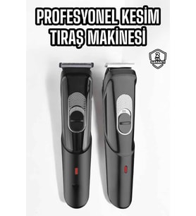 Saç Sakal Lazer Epilasyon Öncesi Tüy Kısaltma Makinesi Unısex 4 Taraklı