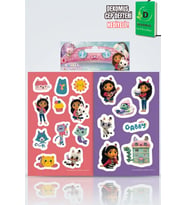 x Dekomus Lisanslı Gabby’s Dollhouse 2'li Kuşe Sticker