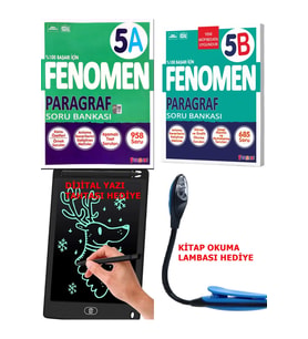 Fenomen Yayıncılık 2024-2025 Müfredat 5 Paragraf A Ve B Serisi Soru Bankası Güçlendiren Eğiten Set (Çok Renkli)