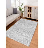 Dijital Kaymaz Taban Yıkanabilir Renkli Salon Halısı Mutfak Halısı Yolluk ND-SD-416 (Gri)
