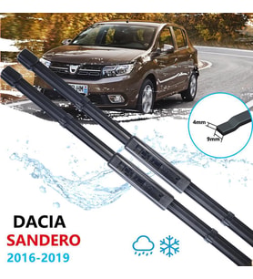 Dacia Sandero Ön Cam Muz Silecek Takımı 2016-2019