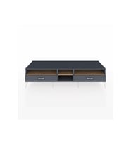 Kronos TV Ünitesi 3 Raflı 2 Çekmeceli  220x59x51 Antrasit-Çam/Antrasit
