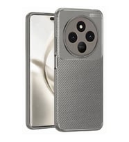 Tecno Spark 30 Kılıf Auto Focus Karbon Kapak - Gri