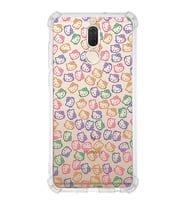 Huawei Mate 10 Lite  Köşe Korumalı Antişok Kapak Hello Kitty Tasarımlı Şeffaf  Kılıf