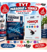 Limit TYT Türkçe ve Edebiyat Denizi TYT Paragraf Koçu Soru Bankası Seti 2 Kitap