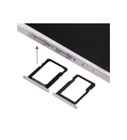 Huawei Uyumlu P7 Uyumlu Sim Ve Mmc Kart Tepsisi Beyaz Renk