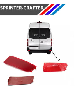 Crafter - Sprinter Arka Tampon Reflektörü - Sağ