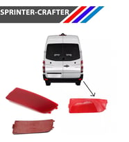 Crafter - Sprinter Arka Tampon Reflektörü - Sağ
