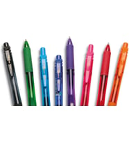 Bl107-A Energel Mekanizmalı Likit Roller Kalem, Siyah, 0.7 mm