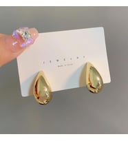 Kadın Özel Tasarım Mini Damla Model 1.2 cm Küpe