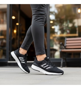 Enoch Erkek Spor Ayakkabı Memory Foam Tabanlı Sneaker Fileli Koşu ve Yürüyüş Modeli
