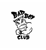 Bad Boy Club Araba Stickeri siyah 14x18 CM (Siyah)