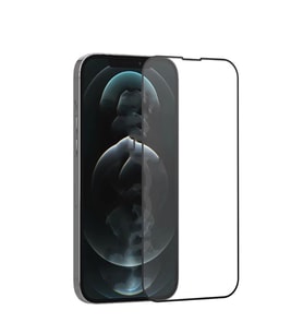 Apple iPhone X-XS Ekran Koruyucu Rio Glass Serisi Full Kavisli Tam Kaplayan Cam (Siyah)