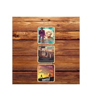 Vizontele Üçlü Retro Ahşap Poster