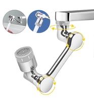 Sunup Sn-20341 1080 Derece Dönebilen Musluk-duş Başlığı