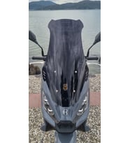 MOTOCAM Yuki Xway 125 Ön Cam 2023-2026 Model 65cm Siyah Renkli 4mm ORTA BOYLU