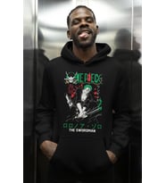 One Piece Roronoa Zoro Baskılı Unisex Oversize Anime Karakter Hoodie