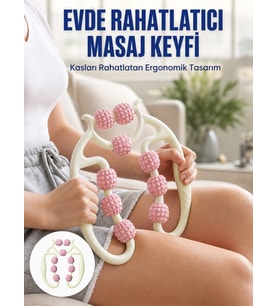 Mey İthalat® Taşınabilir Kas Aparatı Spor Sonrası Rahatlatıcı