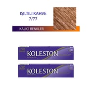 2 Adet Single Tüp Boya Saç Boyası Işıltılı Kahve 7/77