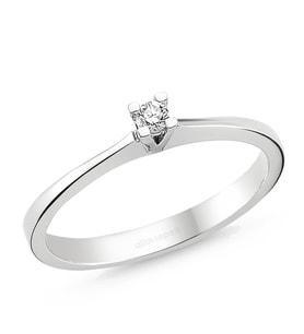 Tektaş Pırlanta Yüzük 0,05 ct