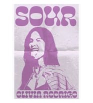 Olivia Rodrigo Sour Tablo Ahşap Poster Dekoratif