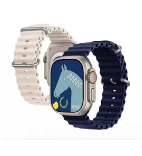 Apple Watch 42mm Uyumlu Kordon Ocean Silikon Yumuşak Esnek Metal Tokalı Zore KRD-75 Kayış