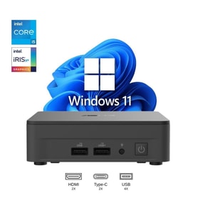 Asus Nuc13 Pro Slim Kit Barebone I5-1340p 8gb Ram 512gb Ssd Wi̇n11pro Mini Bi̇lgi̇sayar Nuc13anki5 A28