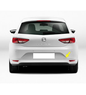 Seat Leon 3 2013-2016 Arka Tampon Çeki Demiri Kapağı 5F0807441A