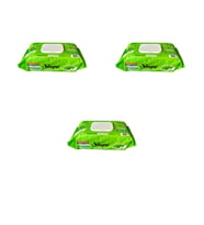 Sleepy Extra Doğal Aloe Vera Özlü Yüzey Temizlik Islak Havlusu - 100'lü 3 Paket