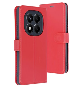 Redmi Note 15 Pro 5G Trend S Plus Kapaklı Kılıf - Kırmızı