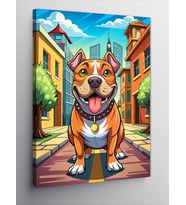 Kanvas Tablo Sevimli Köpek