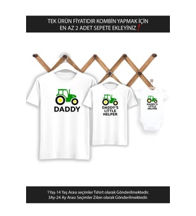 Baba Oğul Kız Traktör Daddy Helper (TEK ÜRÜN FİYATIDIR KOMBİN YAPMAK İÇİN EN AZ 2 ADET SEPETE EKLEYİ
