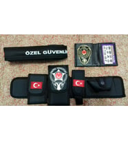 ÖZEL GÜVENLİK TESİSAT BEL KILIFI(+)ÖZEL GÜVENLİK ROZETLİ CÜZDANI(+)ÖZEL GÜVENLİK PALASKASI (3-AD) URUN,SATINAL,SIVILE SATILMAZ.