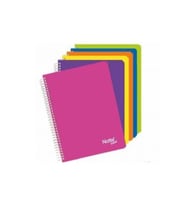 Trend 60 Yaprak Kareli A5 Pvc Yumuşak Kapak Spiralli Defter