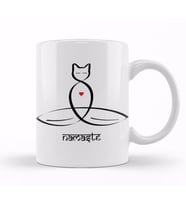 Namaste Yoga  Kupa  Bardak Porselen