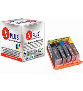 Xplus®Pixma TR8550 PGI-580XL-CLI-581XL 5 Renk Muadil Kartuş Seti (Çok Renkli)