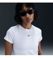 Nike W NSW NK CHLL KNT CRP Beyaz Kadın T-Shirt HF9538-101