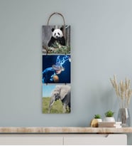 BK Gift 3 Parça İpli Ahşap Tablo Seti-36