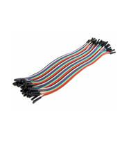 Jumper Kablo 20 Cm 40 Pin Dişi Dişi ( Dupont Kablo )
