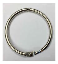 Kilitli Yuvarlak Halka, 4cm - 100 Adet
