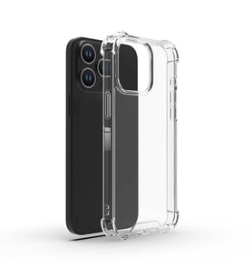 Apple iPhone 15 Pro Max Kılıf Şeffaf Nitro Anti Shock Kapak (Renksiz)